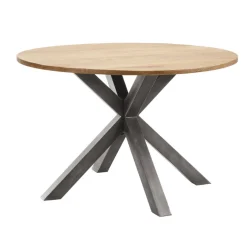 Eettafel Mesola mangohout 140 cm rond natural