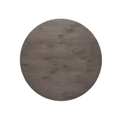 Eettafel Tavolo eikenhout 140 cm rond grafiet