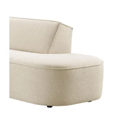 Elementenbank links breed Baricci HR koudschuim ecru