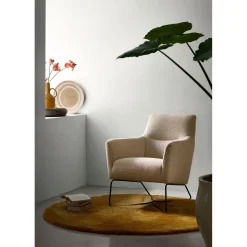 Fauteuil Duna ecru