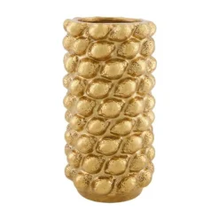 Gouden citroen vaas Finio M