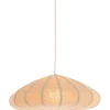 Hanglamp Cantilupo L naturel linnen 1-lichts