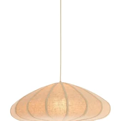 Hanglamp Cantilupo S naturel linnen 1-lichts