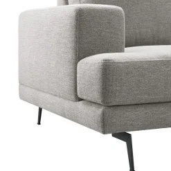 Hoekbank Acante pocket/visco zitting grijs