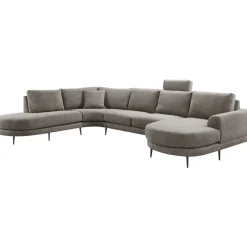 Hoekbank Aziri pocket visco zitting excellent rug taupe