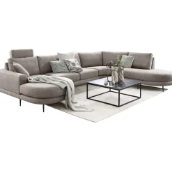 Hoekbank Aziri pocket visco zitting taupe