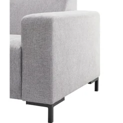 Hoekbank links Alpa HR zitting grijs