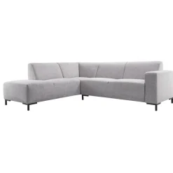 Hoekbank links Alpa pocket HR zitting grijs