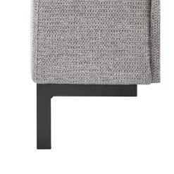 Hoekbank links Alpa pocket HR zitting grijs