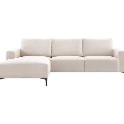 Hoekbank Links Fabria polyetherschuim beige