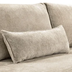 Hoekbank links Licato taupe relaxfunctie excellent comfort
