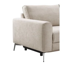 Hoekbank Linoza naturel relaxfunctie links premium comfort