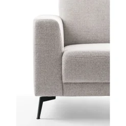 Hoekbank Moscato bonell HR-schuim zitting lichtgrijs