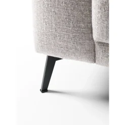 Hoekbank Moscato bonell HR-schuim zitting lichtgrijs