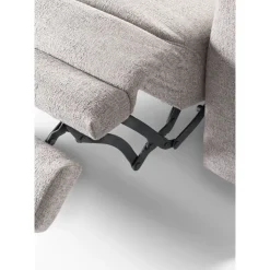 Hoekbank Moscato bonell HR-schuim zitting lichtgrijs