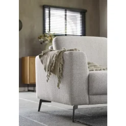 Hoekbank Moscato bonell HR-schuim zitting lichtgrijs