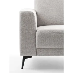 Hoekbank Moscato bonell HR-schuim zitting lichtgrijs