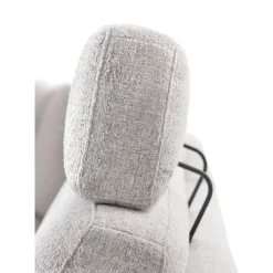 Hoekbank Moscato bonell HR-schuim zitting lichtgrijs