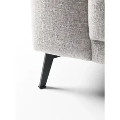 Hoekbank Moscato bonell HR-schuim zitting lichtgrijs