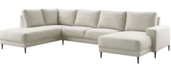 Hoekbank Portona ecru