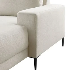 Hoekbank Portona HR-schuim zitting ecru