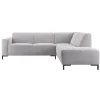 Hoekbank rechts Alpa pocket HR zitting grijs