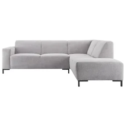 Hoekbank rechts Alpa pocket HR zitting grijs