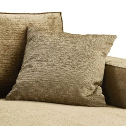 Hoekbank rechts Andelo pocket/visco zitting bruin