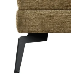 Hoekbank rechts Andelo pocket/visco zitting bruin