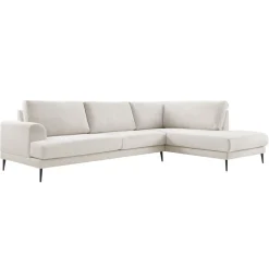 Hoekbank rechts Ansio HR-visco zitting beige