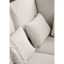 Hoekbank rechts Ansio pocket-visco zitting beige