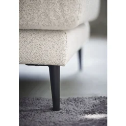 Hoekbank rechts Ansio pocket-visco zitting beige