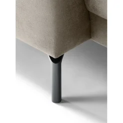 Hoekbank rechts Moscato traagschuim beige relaxfunctie