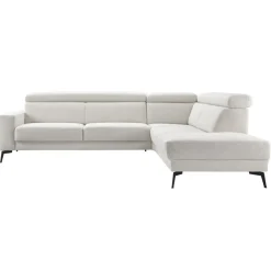 Hoekbank Tusari beige verstelbare zitdiepte