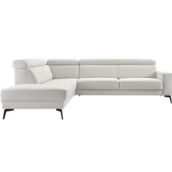 Hoekbank Tusari beige verstelbare zitdiepte