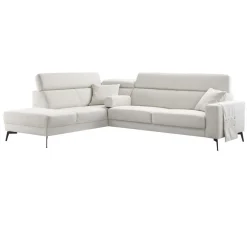 Hoekbank Tusari beige verstelbare zitdiepte