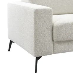 Hoekbank Tusari pocket visco zitting beige verstelbare zitdiepte