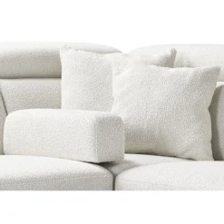 Hoekbank Tusari pocket visco zitting beige verstelbare zitdiepte