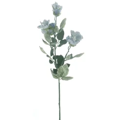 Kunstbloem Varenzo roos lichtblauw