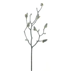 Kunsttak Varenzo magnolia knop M zwart