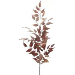 Kunsttak Varenzo ruscus blad bruin