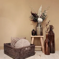 Mand Cestelli rechthoek XL bruin