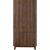 Opbergkast Arrosto eikenhout 202x90x45 cm Dark Roast