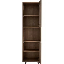 Opbergkast Calvo 202x060x040 cm bruin