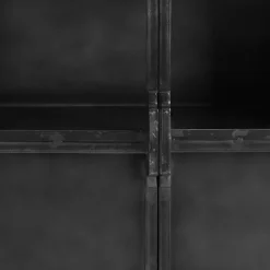 Opbergkast Carpino (90 Cm) metaal glas