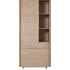 Opbergkast Famosa bruin 187x83x45 cm