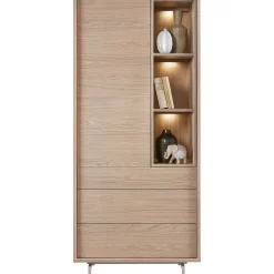 Opbergkast Famosa bruin 187x83x45 cm