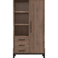 Opbergkast Ricardi 175x90x45 cm dark mango