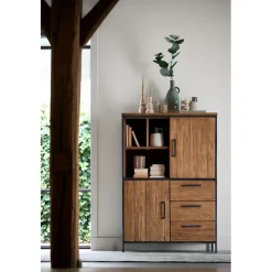Opbergkast Romaro (98 Cm) teak mix