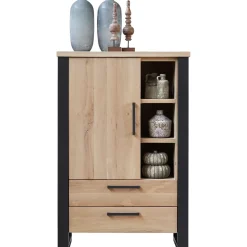 Opbergkast Verato (100 Cm) naturel grey